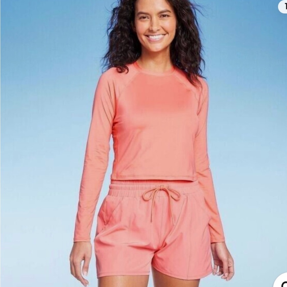 Kona Sol Crop Rash Guard - Picture 3 of 3